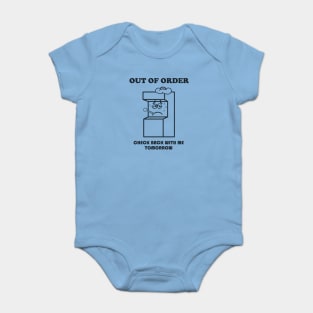 Out of Order at the Arcade Baby Bodysuit